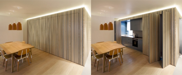 Sobrio y elegante, así diseñó K-Studio un apartamento en Londres.